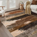 Ciicool Abstract Area Rug Indoor, 4x6 Washable Entryway Rug, Modern Soft Throw by CIICOOLHomeDeco