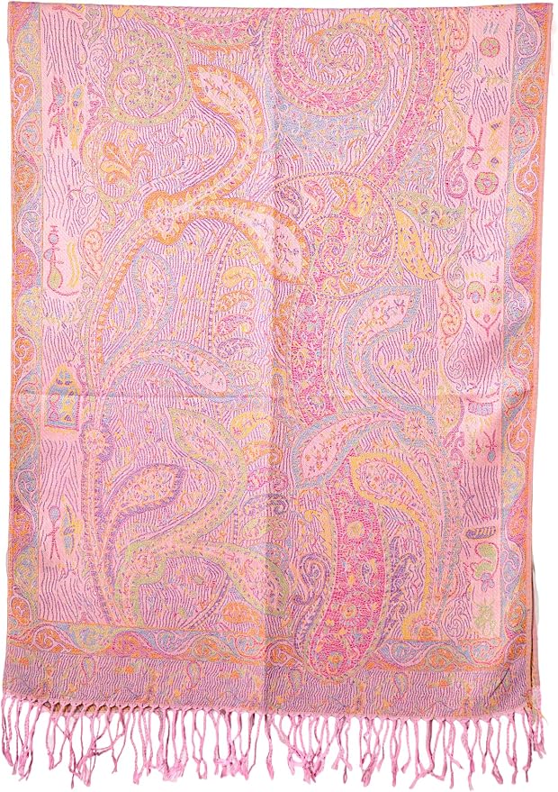 Achillea Big Paisley Pashmina Shawl Wrap - Image 5