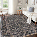 KUTA 5x7 Area Rugs, Vintage Washable Rugs by KUTA