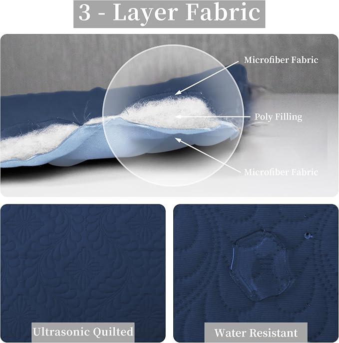 Easy-Going King Size Reversible Quilt Set - Image 5