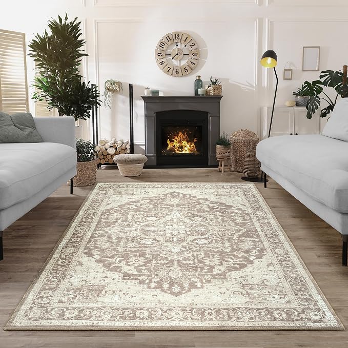 Bloom Rugs Washable Non-Slip 6' x 9' Rug - Image 5