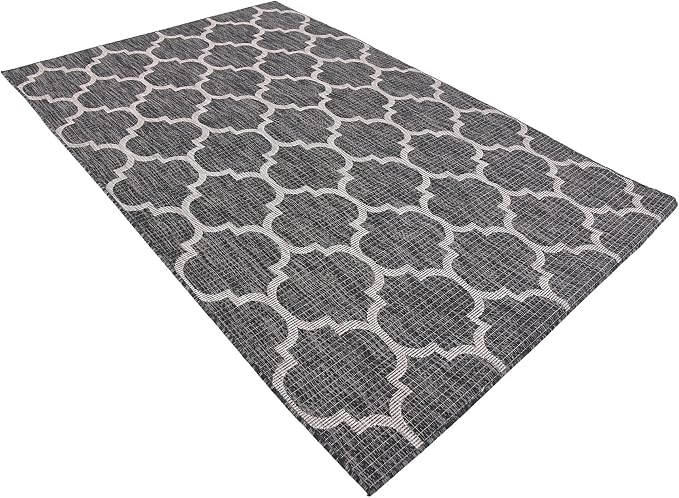 Unique Loom Outdoor Trellis Collection Area Rug - Image 5