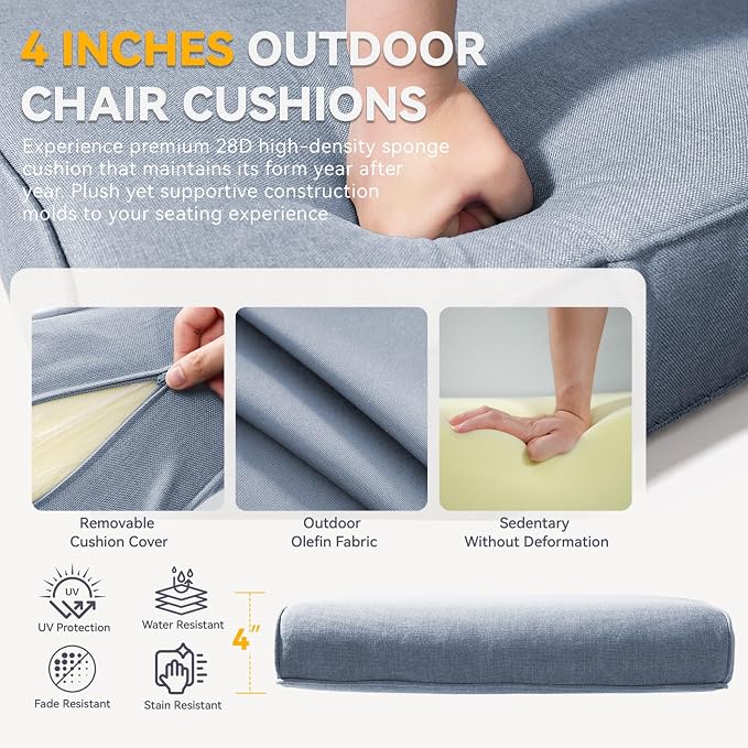 Patio Cushions for Outdoor Furniture - Image 3