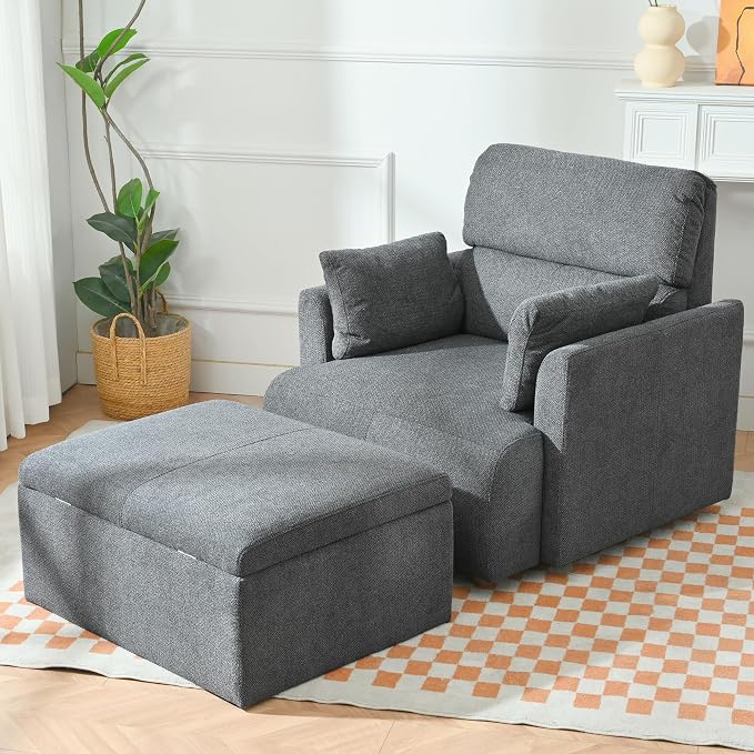 Modern Oversized Accent Chair by QKFFOfficial