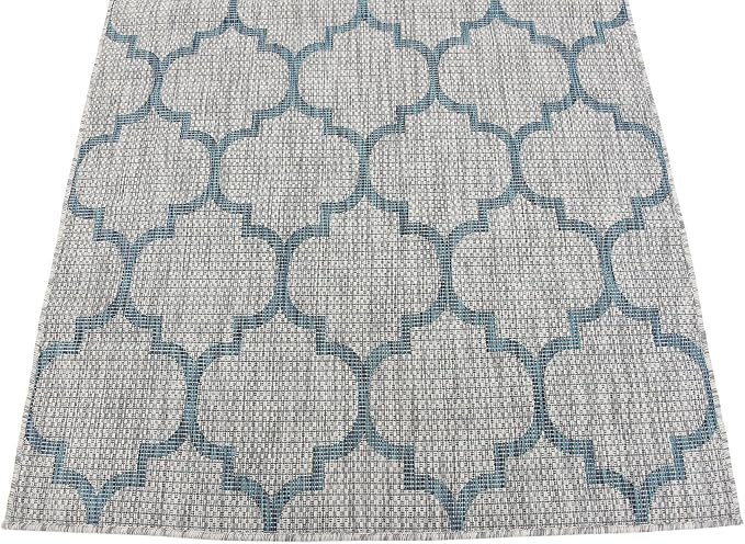 Unique Loom Outdoor Trellis Collection Area Rug - Image 7