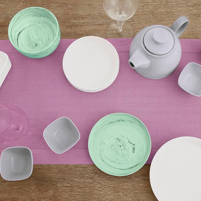 Solino Home Linen Table Runner 108 Inches Long - Image 3