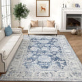 jinchan Fiora Washable Area Rug 8x10 by JINCHAN
