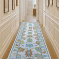 Fame Living Colorful Oushak Runner Rug, Modern Runners, Small Throw Rugs by FameLiving%7COushakRugs