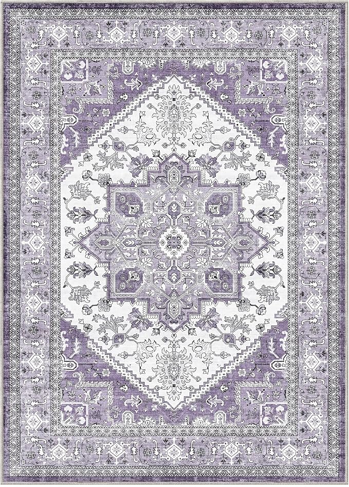 OPPODREAM Thin Area Rugs 9x12 Living Room, Washable Rugs 9x12 - Image 9