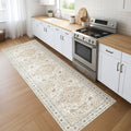 Runner Rug Kitchen Washable Rugs: 3x8 Non-Slip Boho Soft Vintage Stain by LOONGRUG