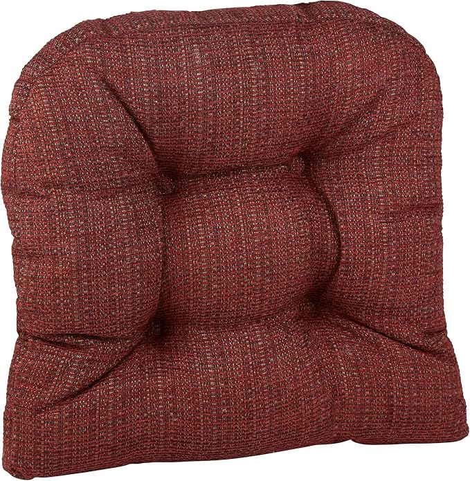 Klear Vu Gripper Overstuffed Universal Non-Slip Dining Chair Cushions - Image 9