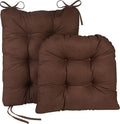 Klear Vu Omega Non-Slip Rocking Chair Cushion Set, Assembled in USA, Thick by KlearVUHomeTextiles