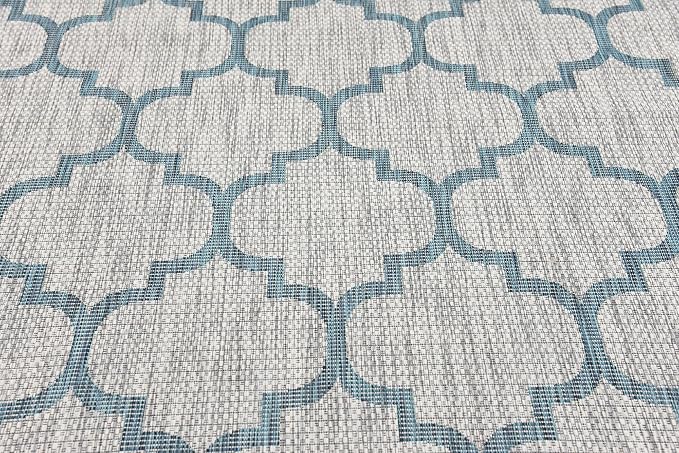 Unique Loom Outdoor Trellis Collection Area Rug - Image 7