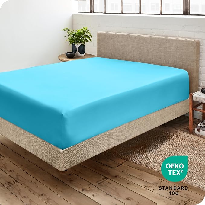 Bare Home Fitted Bottom Sheet Full Size - Image 4