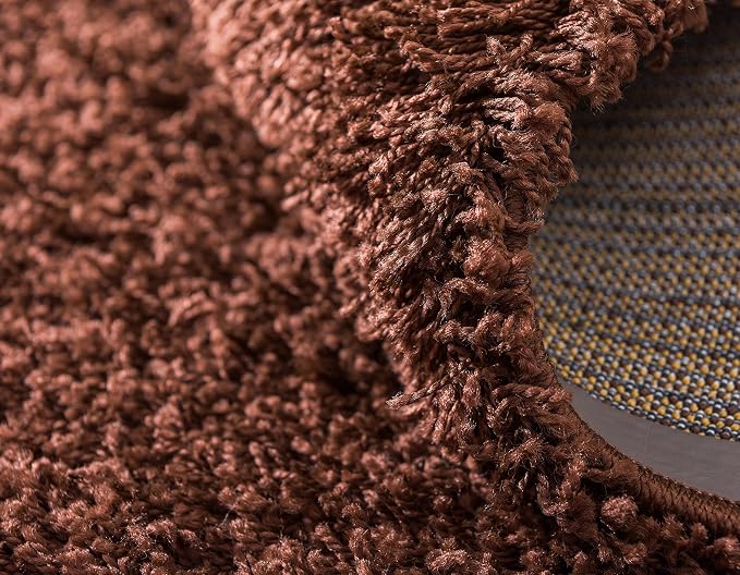 Unique Loom Solid Shag Collection Area Rug - Image 7