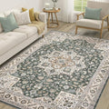 Vintage Living Room Area Rug 5x8 by COTILED