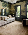 Loloi Chris Loves Julia Palma Collection PLM-06 Natural/Smoke 2'-7" x 7'-6" by Loloi
