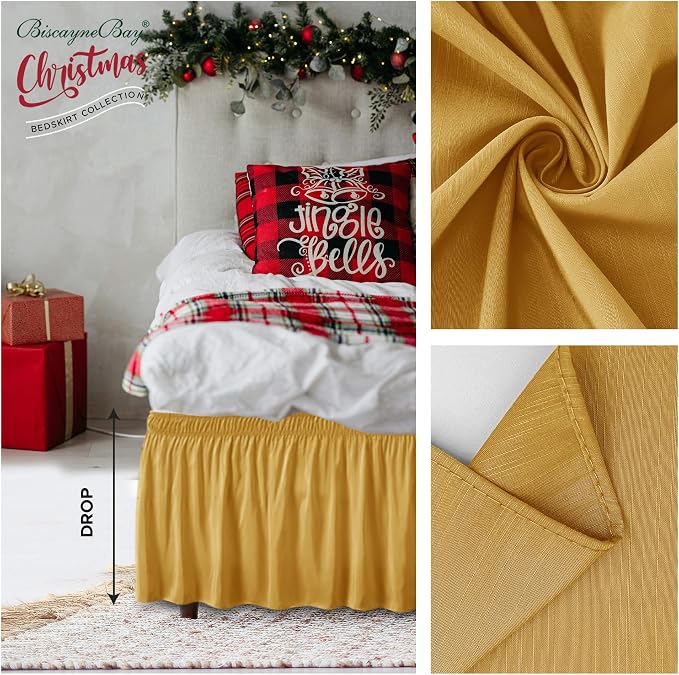 Biscaynebay Wrap Around Bed Skirts - Image 3