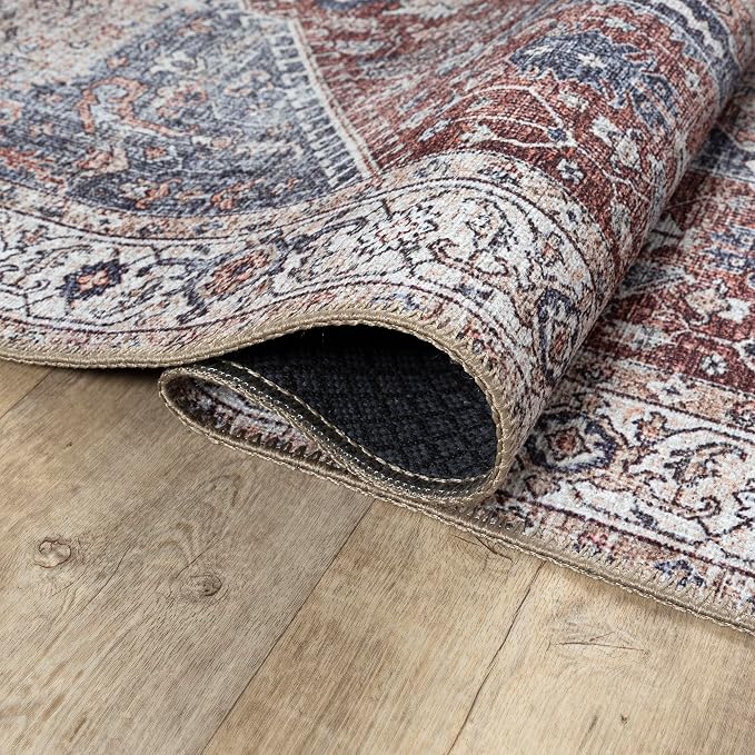 Bloom Rugs Washable Non-Slip 9' x 12' Rug - Image 6