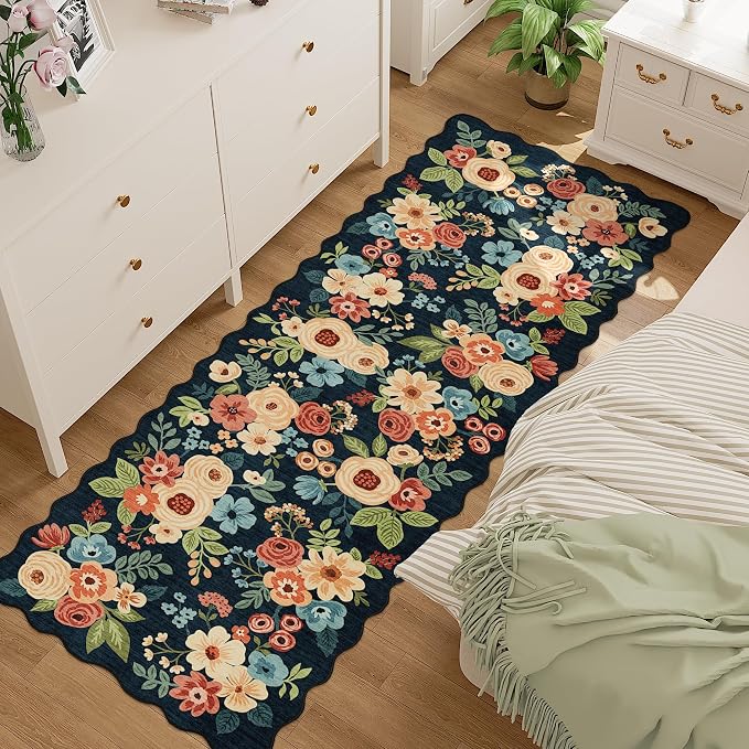 DUKINO 2x6 Runner Rug for Hallway, Washable Kitchen Rug - Image 2