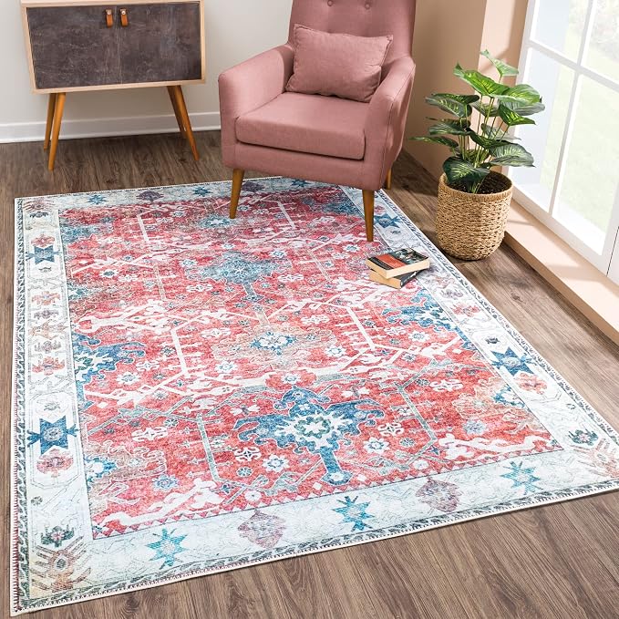 Bloom Rugs Washable Non-Slip 5' x 7' Rug by BloomRugs