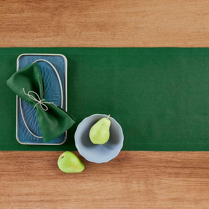 Solino Home Linen Table Runner 48 Inches - Image 3