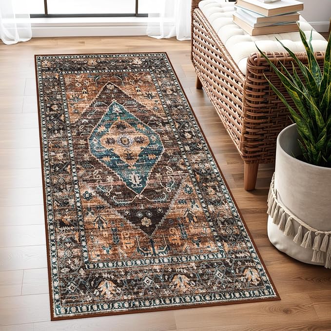 Lahome 2x4 Washable Entryway Runner Rug by Lahome