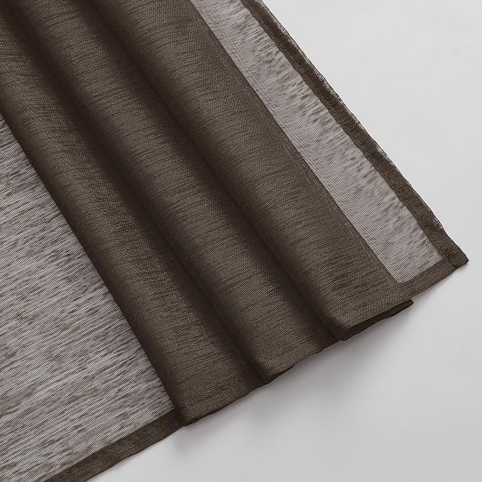 DONREN Luxury Soft Sheer Curtains Scarf - Image 6