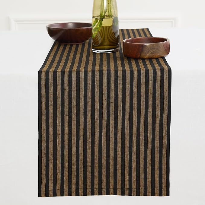 Solino Home Striped Table Runner 132 Inches Long by SolinoHome
