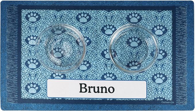 Drymate Personalized Pet Bowl Placemat, Custom Dog & Cat Food Feeding Mat - Image 2