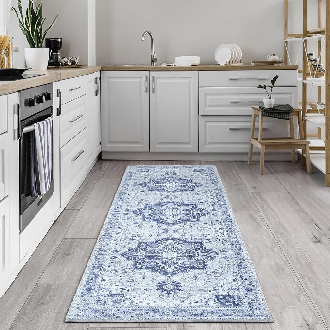 Bloom Rugs Washable Non-Slip 7 ft Runner - Image 5
