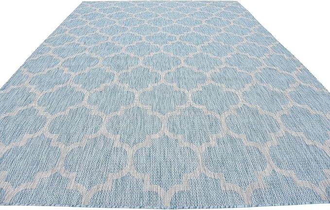 Unique Loom Outdoor Trellis Collection Area Rug - Image 6