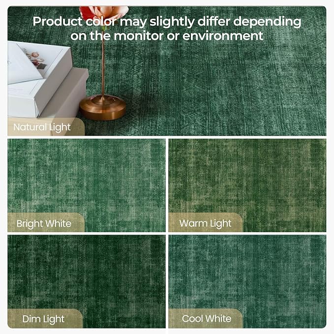 Kokia Abstract Area Rugs 9x12 Bedroom Washable Decor Low Pile Non-Slip - Image 4