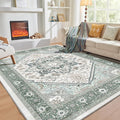 OPPODREAM Thin Area Rugs 9x12 Living Room, Washable Rugs 9x12 by OPPODREAM