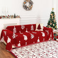 MYSKY HOME 71X134 inches Sofa Christmas Couch Cover, Sectional Sofa Covers Sofa by MYSKYHOME