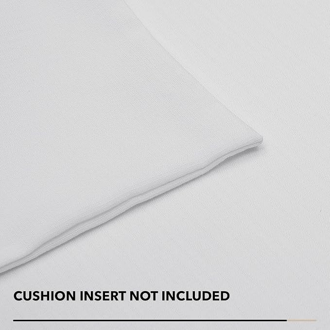 Deconovo Decorative Throw Pillow Covers（Covers ONLY, No Inserts）- Set of 4 Soft - Image 6