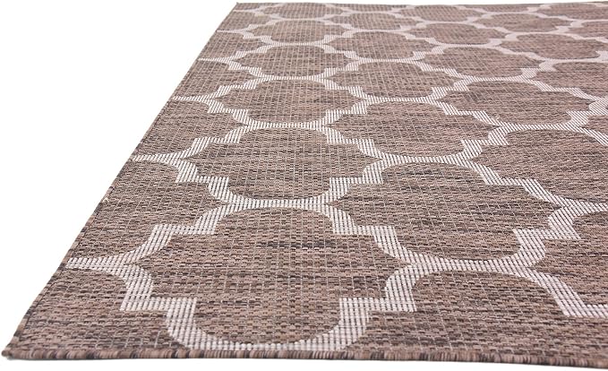 Unique Loom Outdoor Trellis Collection Area Rug - Image 7