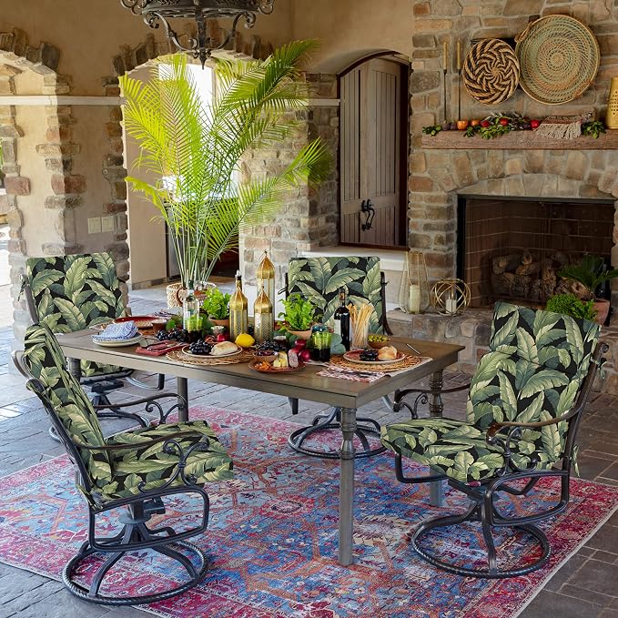 Arden Outdoor Chair Cushion, 21 x 20, Rain-Proof, Fade Resistant 21 x 20 - Image 6