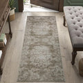 jinchan Vintage Floral Runner Rug 2x5 by JINCHAN