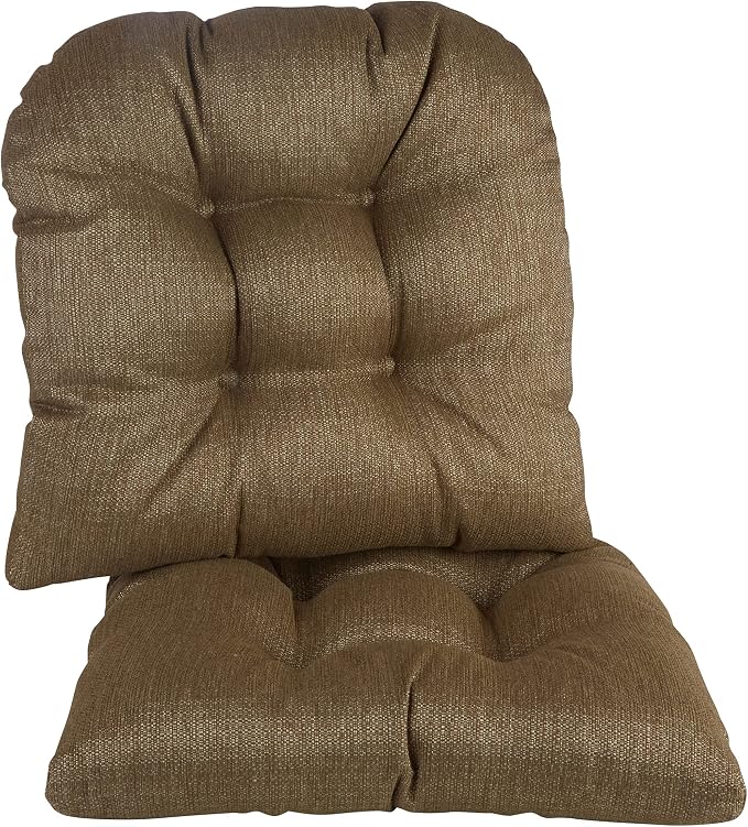 Klear Vu Gripper Overstuffed Universal Non-Slip Dining Chair Cushions by KlearVUHomeTextiles