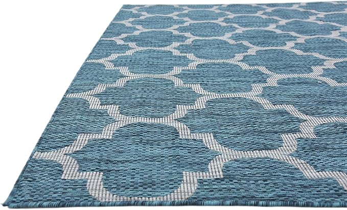 Unique Loom Outdoor Trellis Collection Area Rug - Image 8