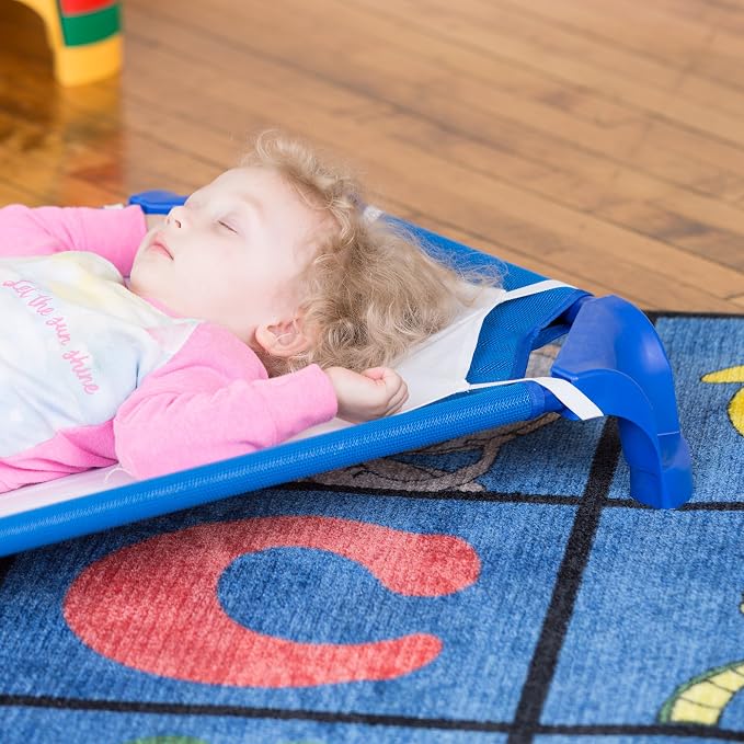 Sprogs Heavy-Duty Stackable 40"L Daycare Cots - Image 5