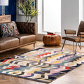 Nuloom Ofelia Handmade, Soft and Cozy, High Traffic, Stain Resistant, Easy Clean by nuLOOM