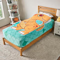 ZippySack Twin Bed Zip-Up Bedding – Super Soft Fleece Fitted Blanket by BleacherCreatures