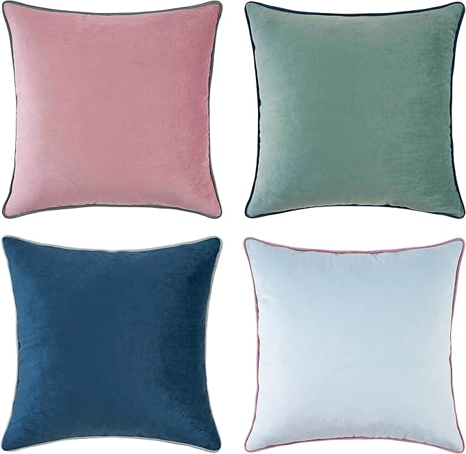 MONDAY MOOSE Decorative Throw Pillow Covers Cushion Cases, Mix and Match by MondayMoose