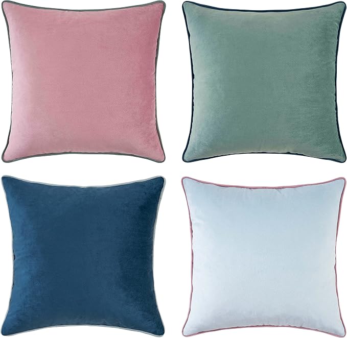 MONDAY MOOSE Decorative Throw Pillow Covers Cushion Cases, Mix and Match by MondayMoose