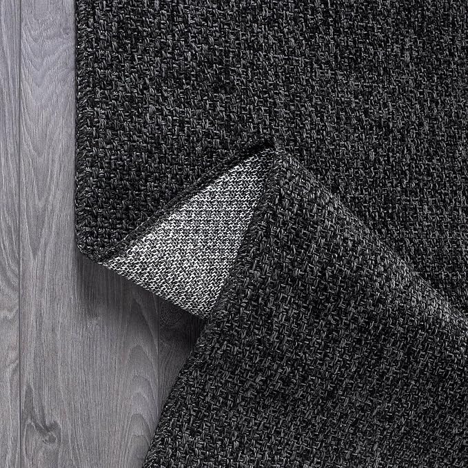 Easy Jute Door Mat 2x3 Indoor Outdoor Natural Rugs Solid Fiber Rug Woven Area - Image 5