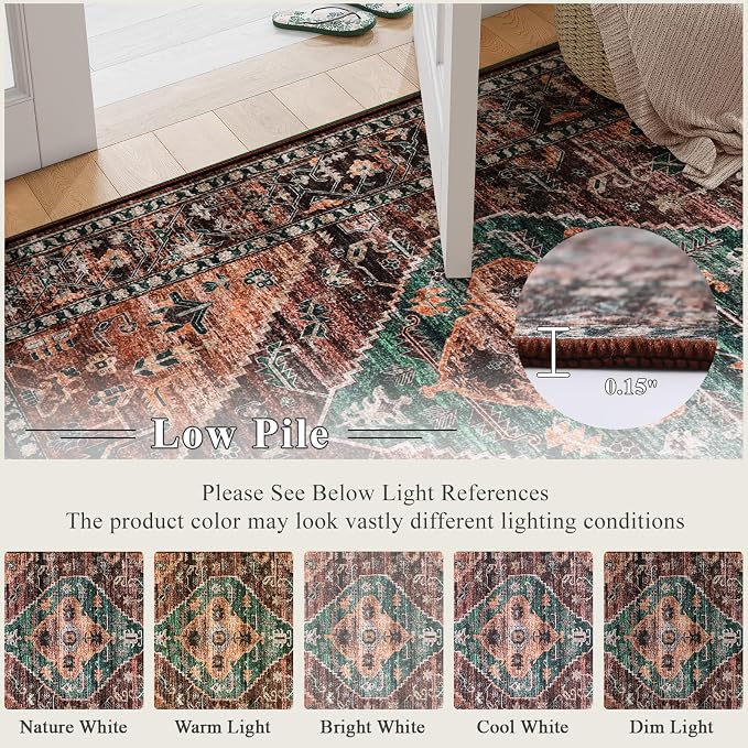 Lahome Area Rugs 9x12 Living Room - Image 3