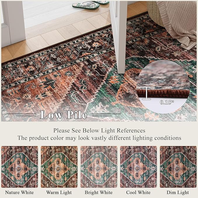 Lahome Area Rugs 5x7 for Living Room - Image 3