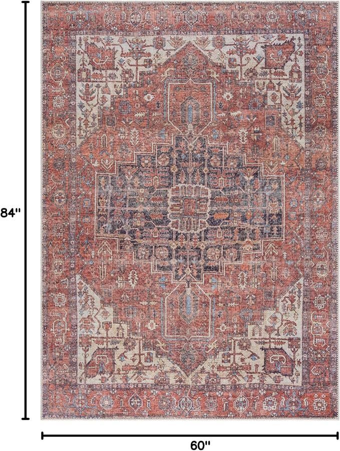 Bloom Rugs Washable 5' x 7' Rug - Image 2